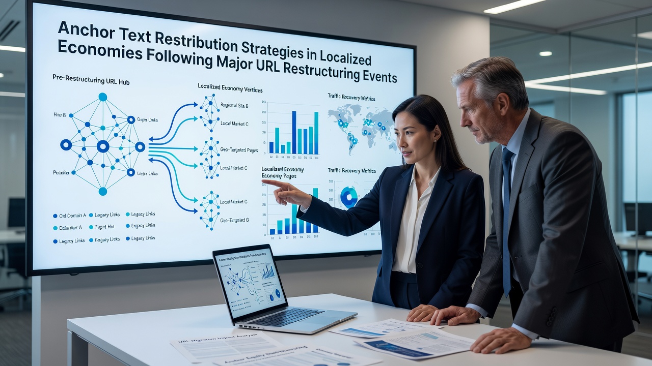 Anchor Text Redistribution Strategies in Localized Economies Following Major URL Restructuring Events