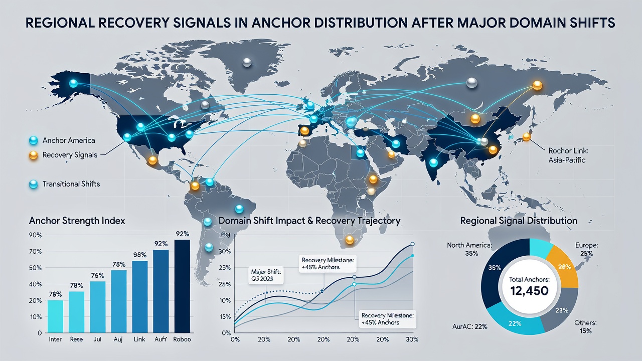Map illustrating anchor recovery rates by geographic region after major domain changes