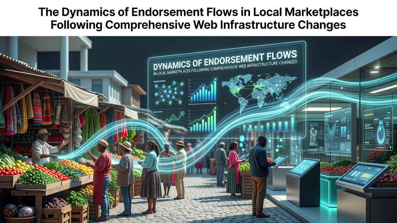 The Dynamics of Endorsement Flows in Local Marketplaces Following Comprehensive Web Infrastructure Changes
